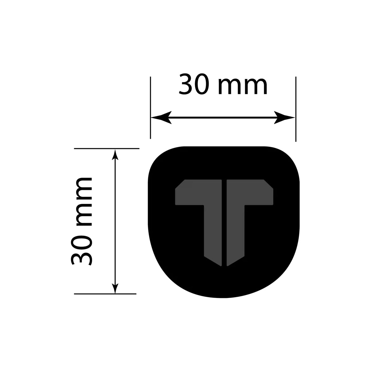 2Thumb SNUG SQ 30 Long Putter Grip - 17"
