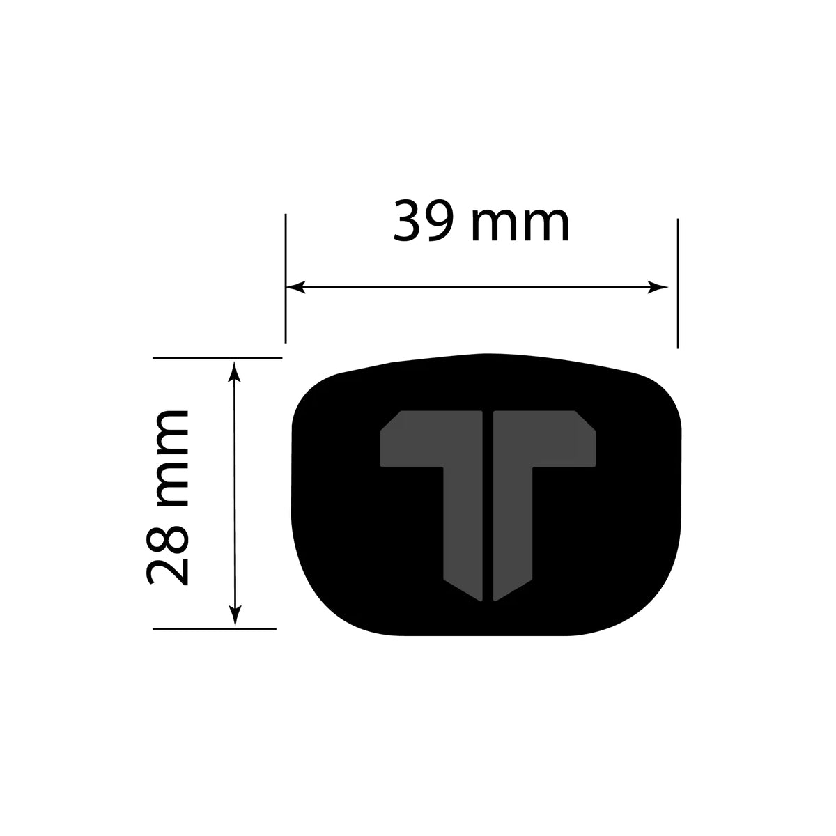 2Thumb OG LITE 39 Long Putter Grip - 17"
