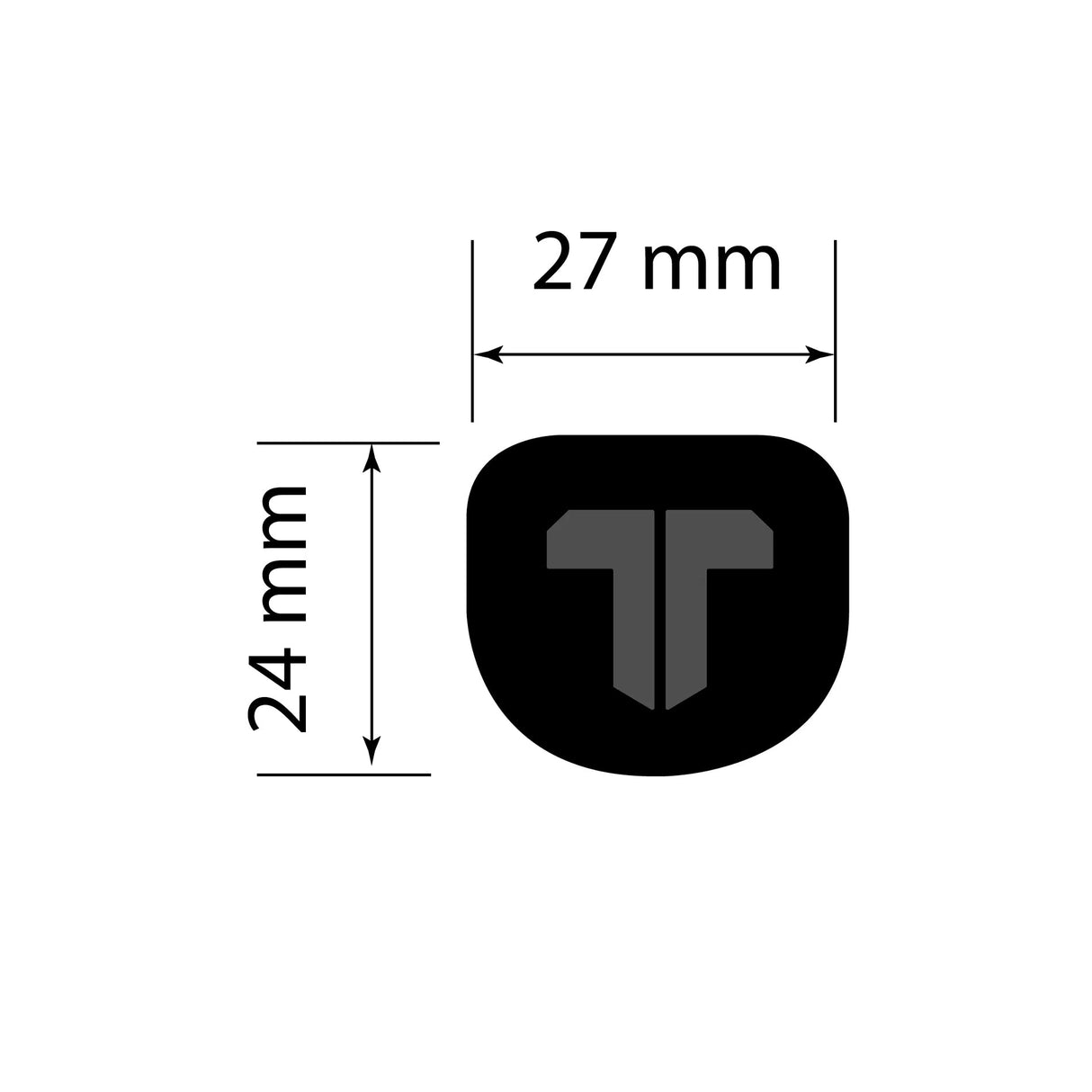 2Thumb SNUG TOUR 27 Putter Grip