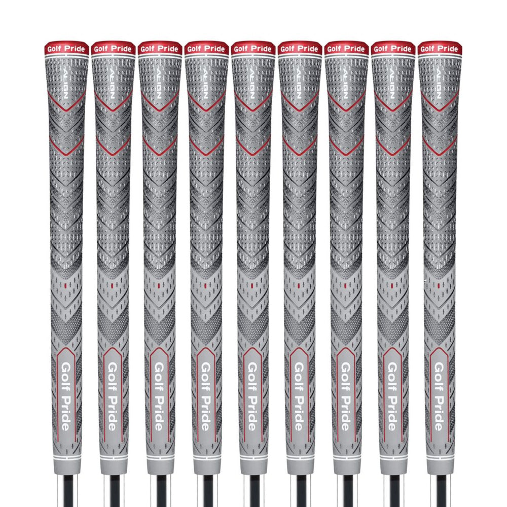 Golf Pride MCC PLUS4 ALIGN Midsize Grips (10pc Grip Bundle Set)