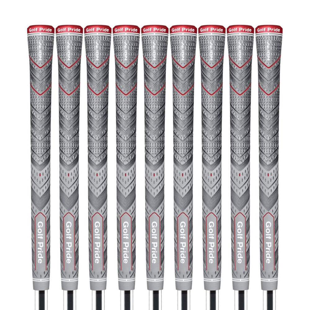 Golf Pride MCC PLUS4 ALIGN Standard Grips (10pc Grip Bundle Set)