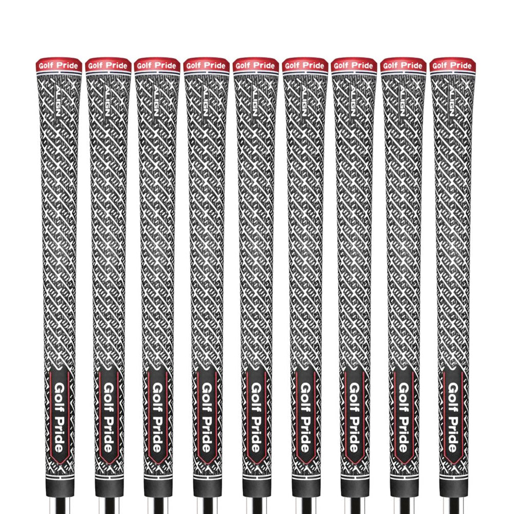 Golf Pride Z-Grip ALIGN Cord Standard Grips (10pc Grip Bundle Set)