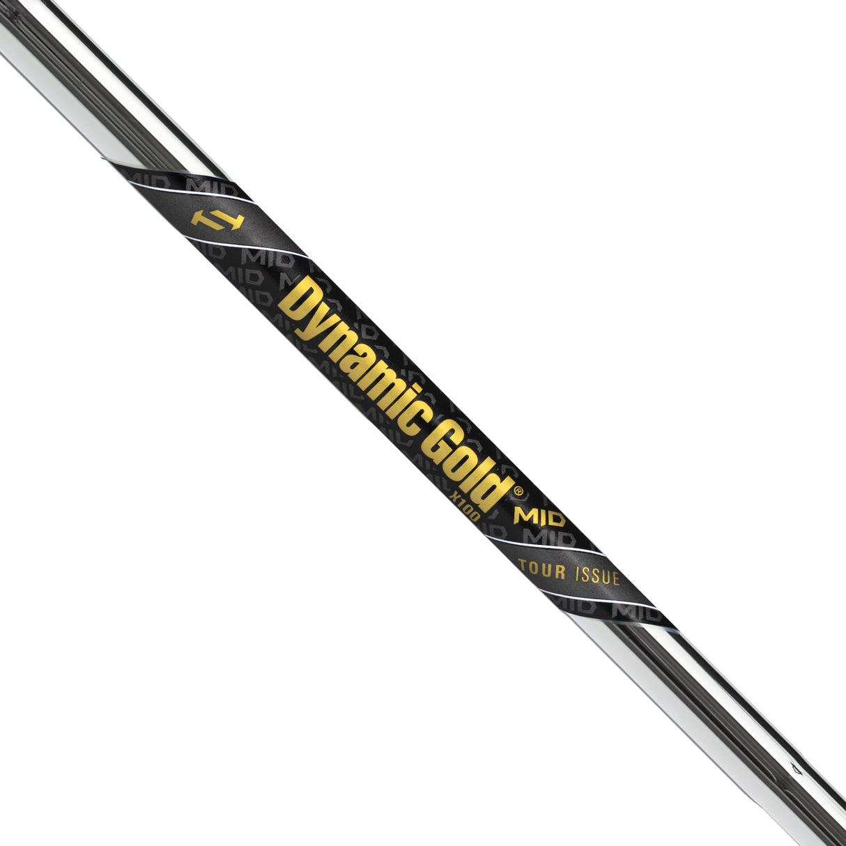 True Temper Dynamic Gold TOUR ISSUE MID 130 Iron Steel Shaft (0.355" Tapered Tip)