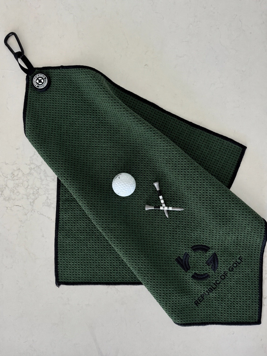 LIMITED EDITION ROG Black Label Collection Magnetic Golf Towel