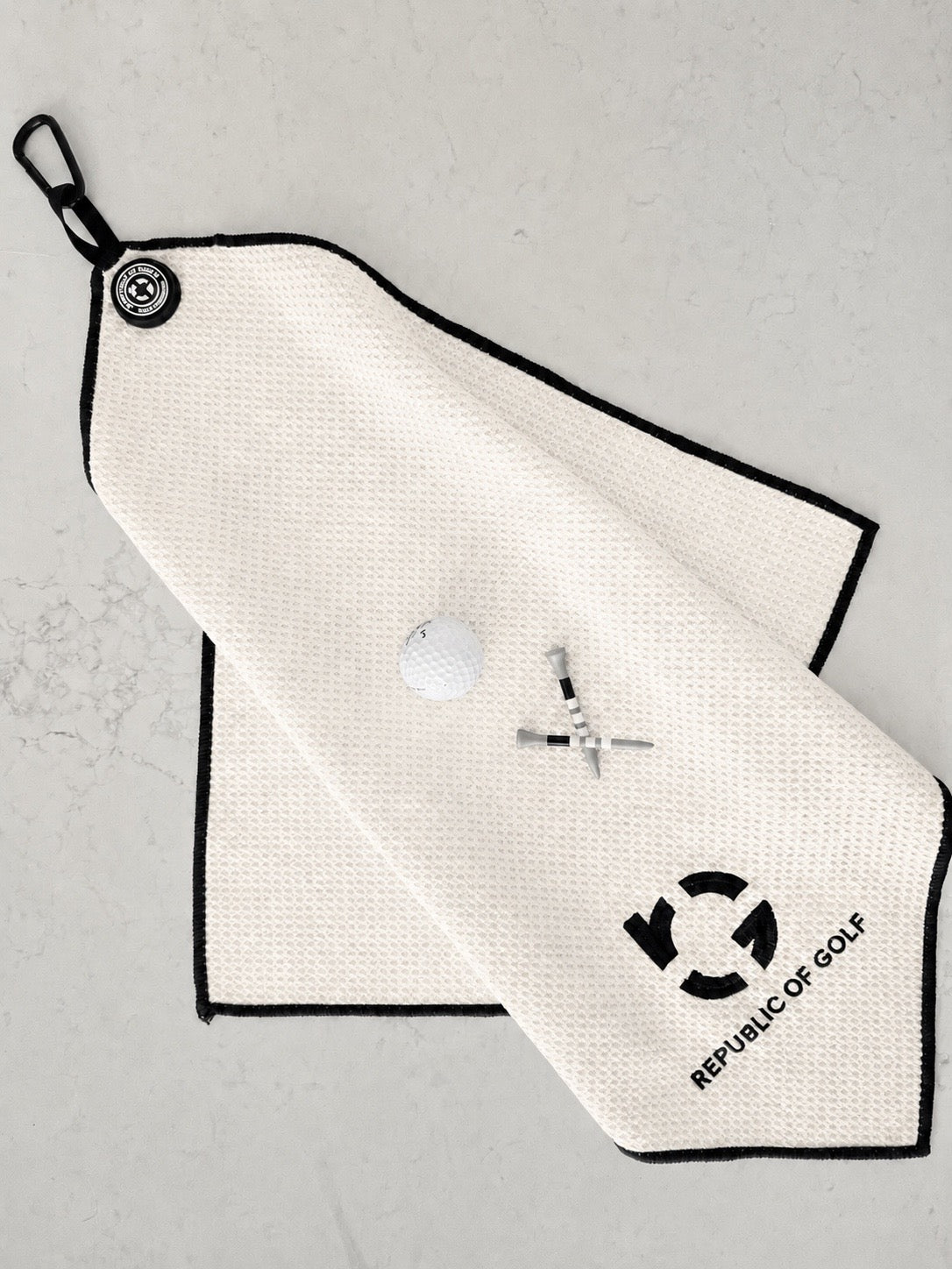 LIMITED EDITION ROG Black Label Collection Magnetic Golf Towel