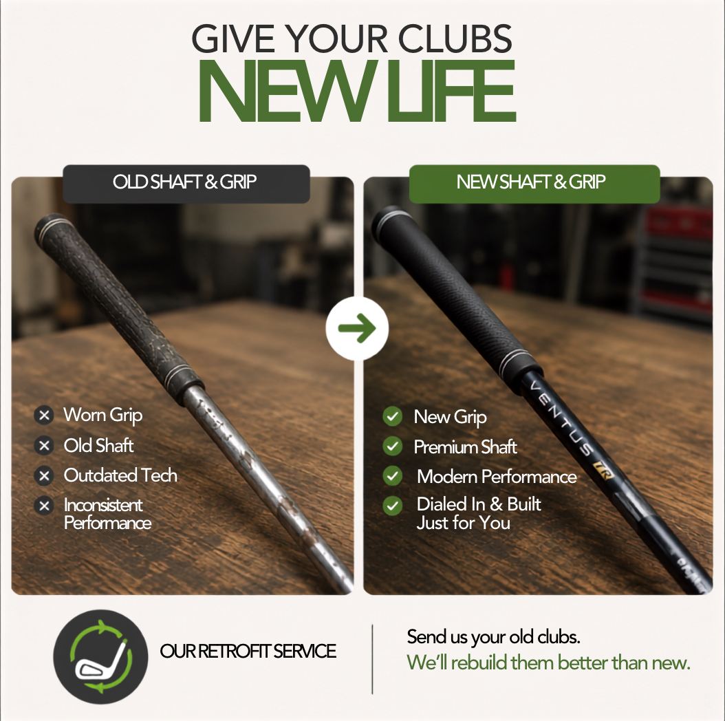 Iron Club Retrofit (Re-Shaft)