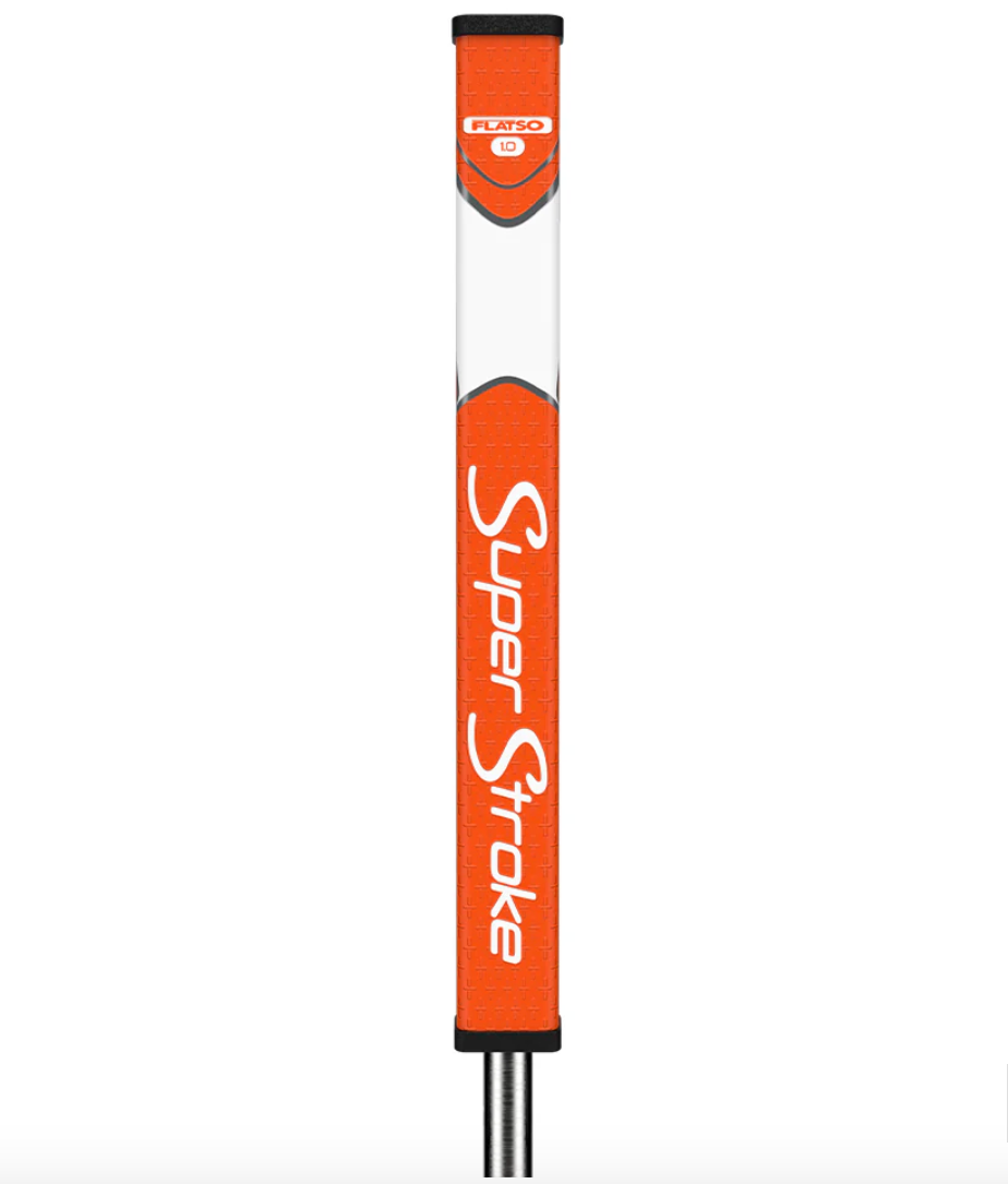 Super Stroke Zenergy FLATSO 1.0 Putter Grip (Camo Red/White/Blue)