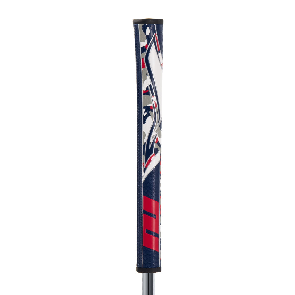 Super Stroke Zenergy Pistol GT 1.0 Putter Grip (Camo Red/White/Blue)