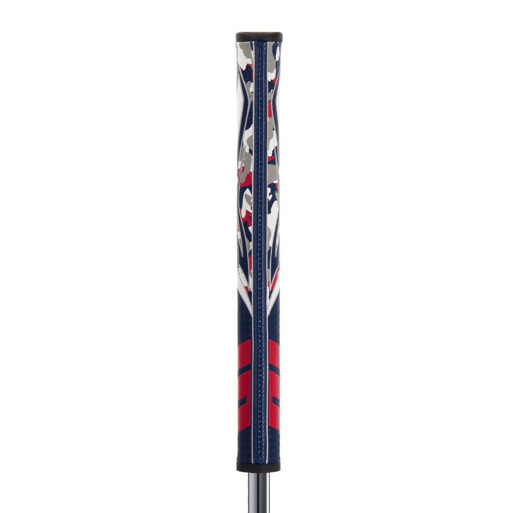Super Stroke Zenergy Pistol GT 1.0 Putter Grip (Camo Red/White/Blue)