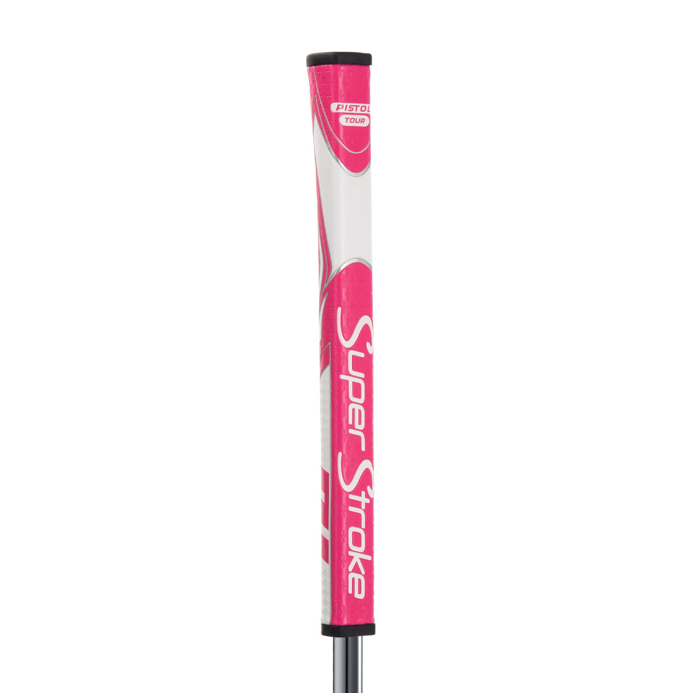 Super Stroke Zenergy Pistol GT TOUR Putter Grip (Pink/White)