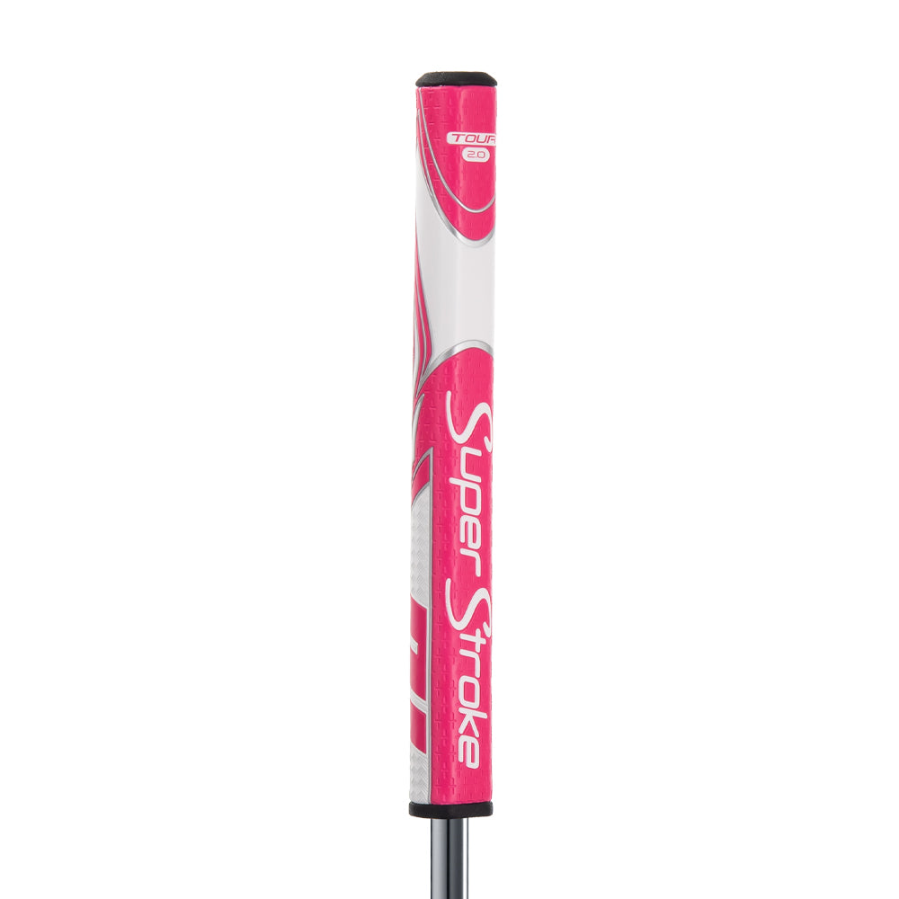 Super Stroke Zenergy Tour 2.0 Putter Grip (Pink/White)