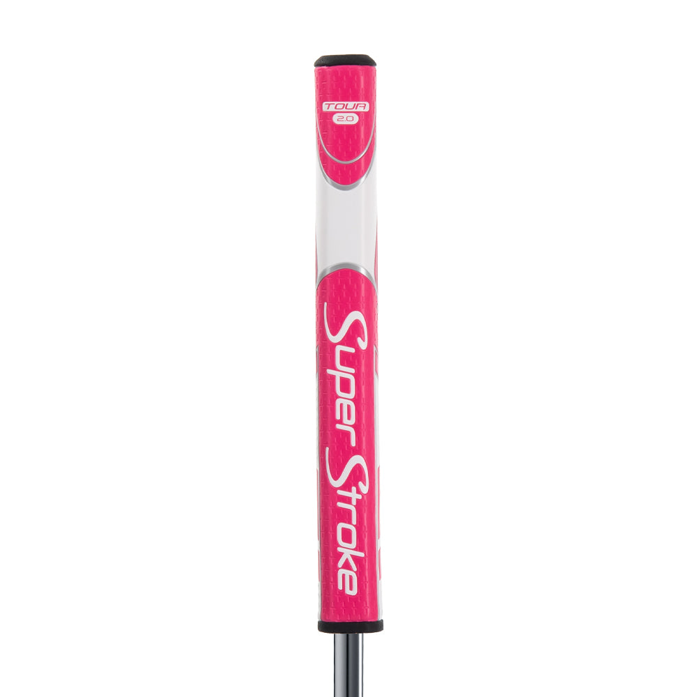 Super Stroke Zenergy Tour 2.0 Putter Grip (Pink/White)