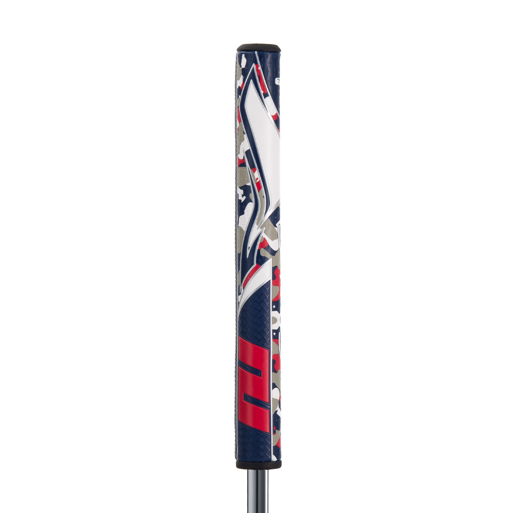 Super Stroke Zenergy Tour 2.0 Putter Grip (Camo Red/White/Blue)