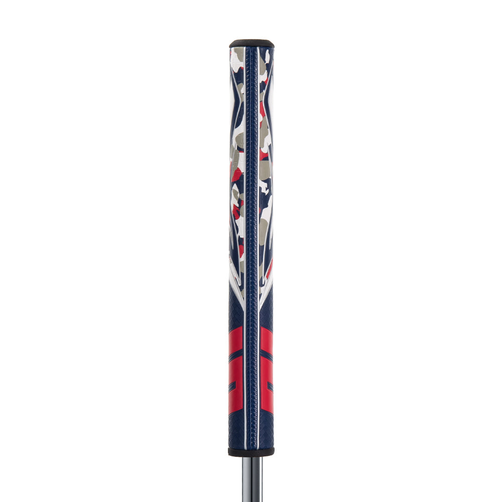 Super Stroke Zenergy Tour 2.0 Putter Grip (Camo Red/White/Blue)