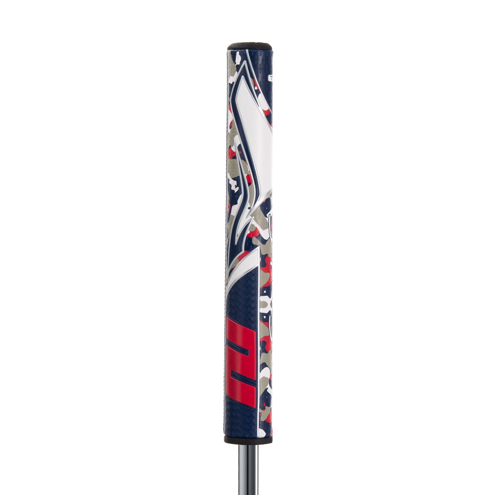 Super Stroke Zenergy Tour 3.0 Putter Grip (Camo Red/White/Blue)