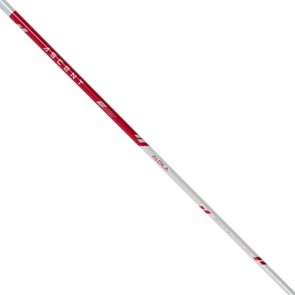 (ASSEMBLED) Aldila Ascent Red Driver Shaft with Adapter Tip + Grip