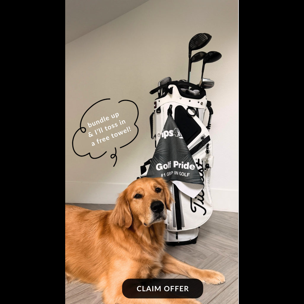 Golf Pride Waffle Caddy Towel