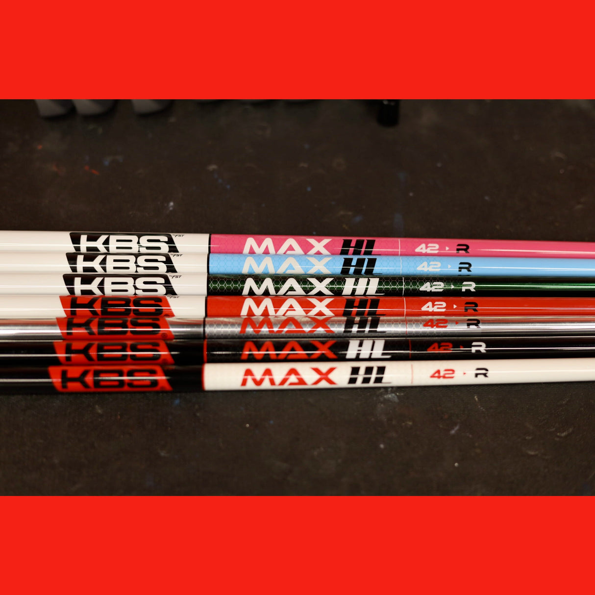 (ASSEMBLED) KBS Max HL Graphite Driver Shaft with Adapter Tip + Grip