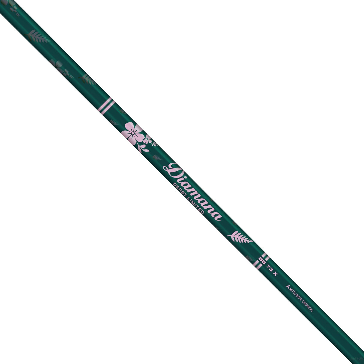 (ASSEMBLED) LIMITED EDITION Mitsubishi Diamana Derby Driver Shaft with Adapter tip + Grip