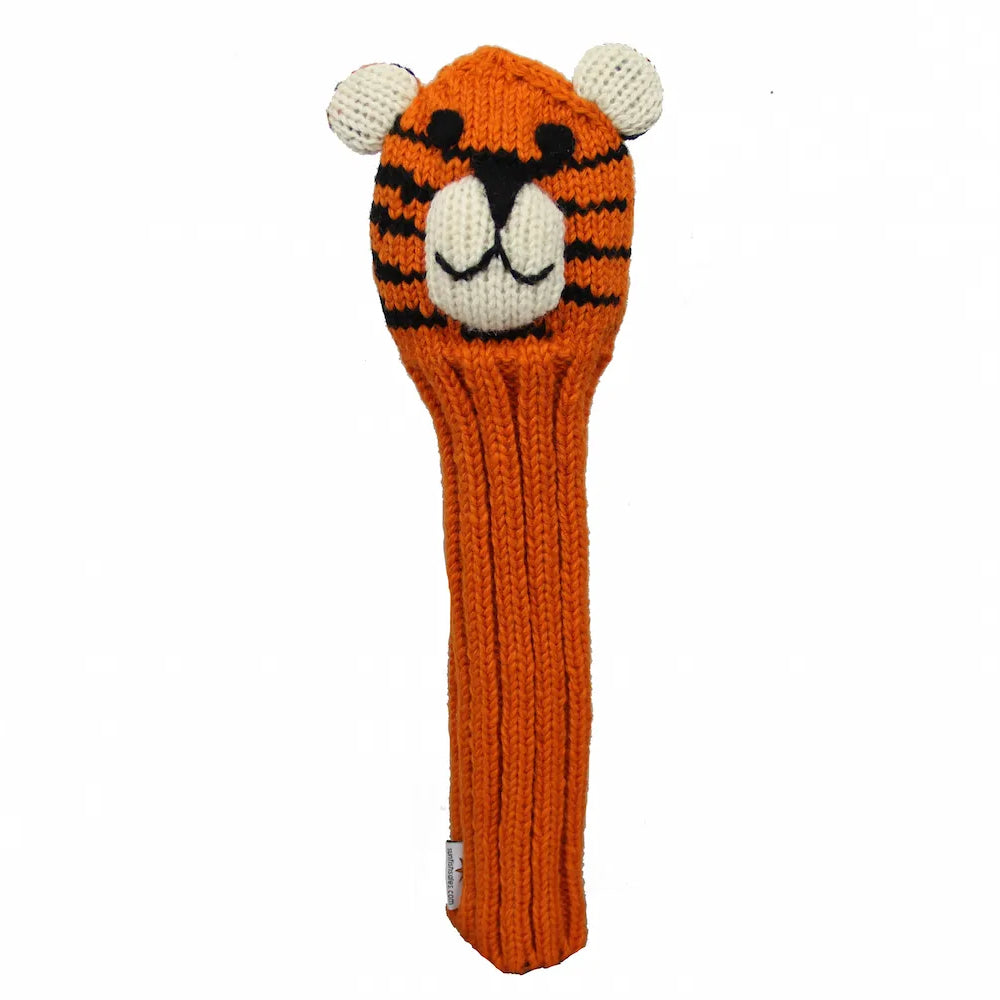 Sunfish Knit Animal Headcover - Tony the Tiger