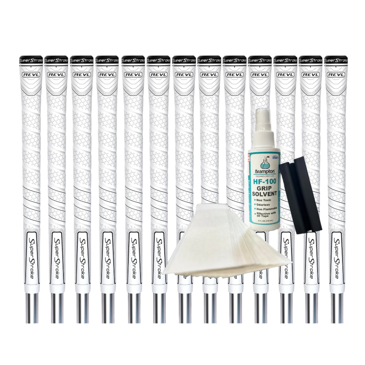 Super Stroke REVL Comfort Jumbo (13pcs Grips + Golf Grip Kit)