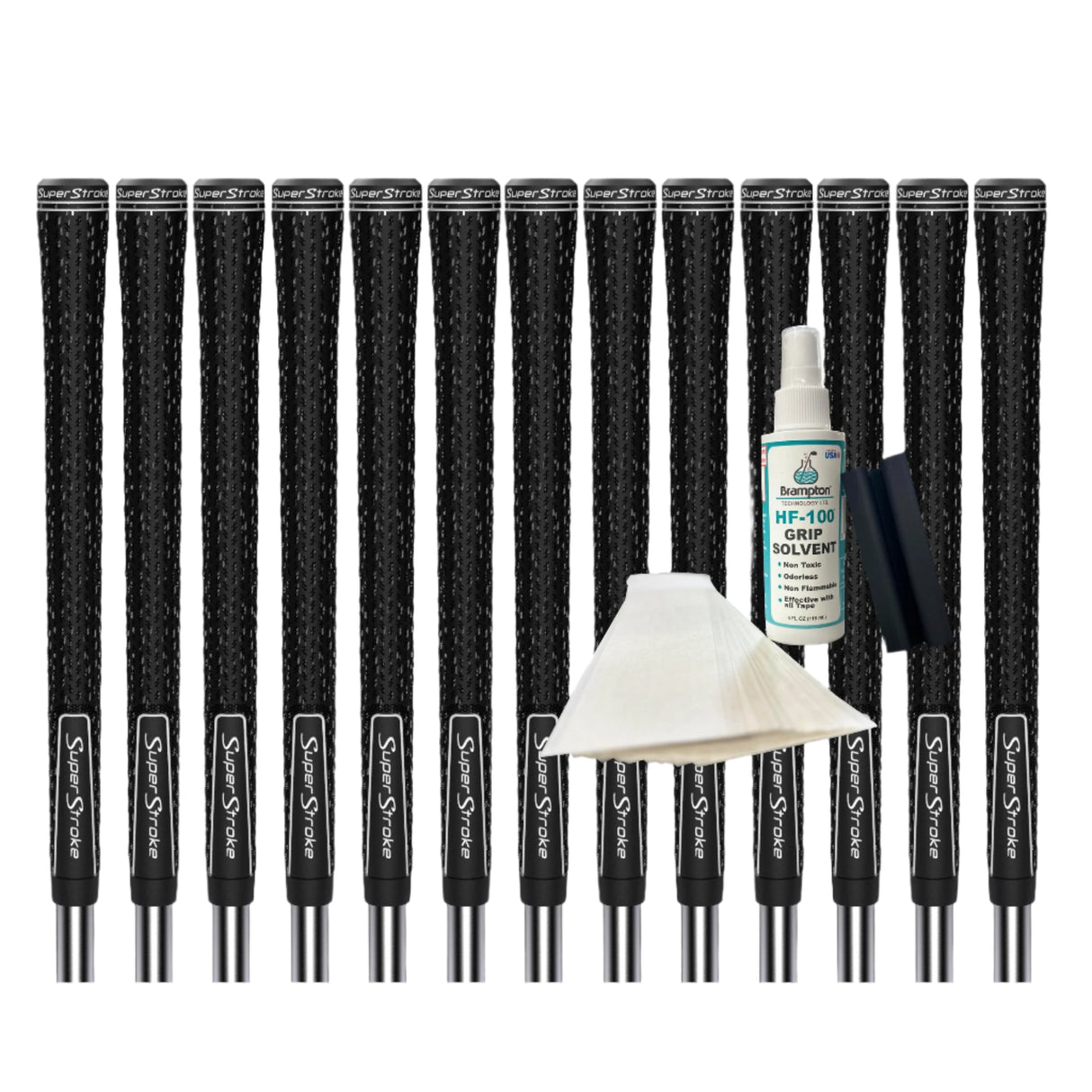 Super Stroke Crossline 2.0 Full-Cord Midsize (13pcs Grips + Golf Grip Kit)