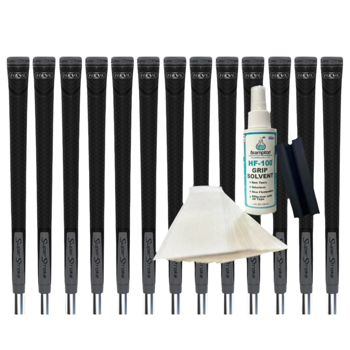 Super Stroke REVL Player Undersize (13pcs Grips + Golf Grip Kit)