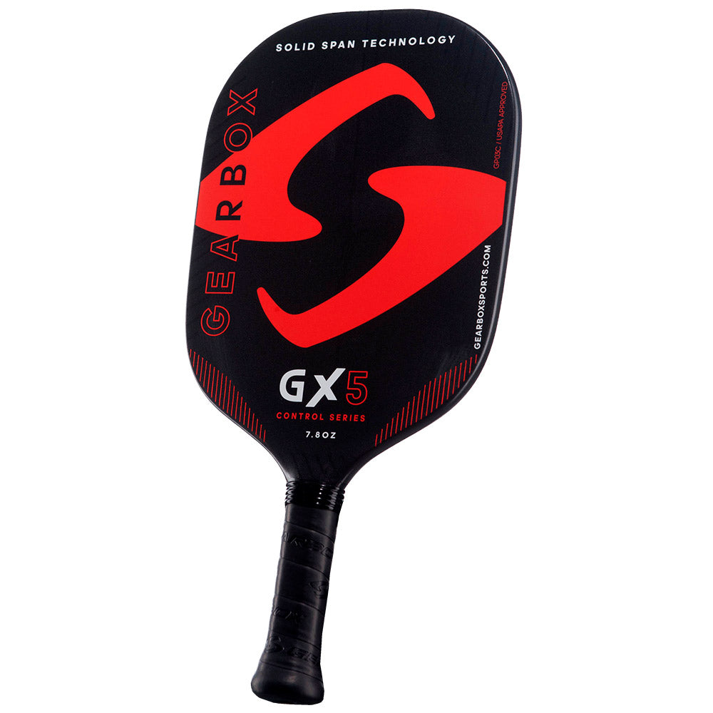 GEARBOX Pickleball Paddle GX5 CONTROL - 7.8oz