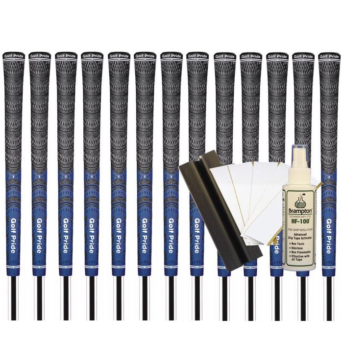 Golf Pride New Decade Standard Blue (13pcs + Golf Grip Kit)