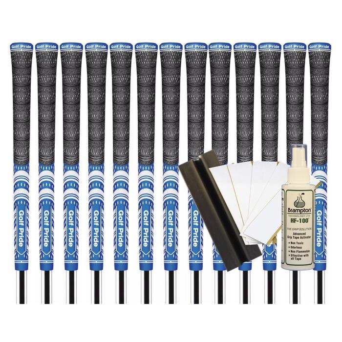 Golf Pride MCC Teams Midsize Grip - TEAM BLUE/WHITE (13pcs + Golf Grip Kit)