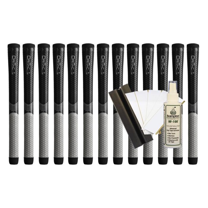 Winn Dri-Tac LT (Less Taper) Oversize (13pcs + Golf Grip Kit)