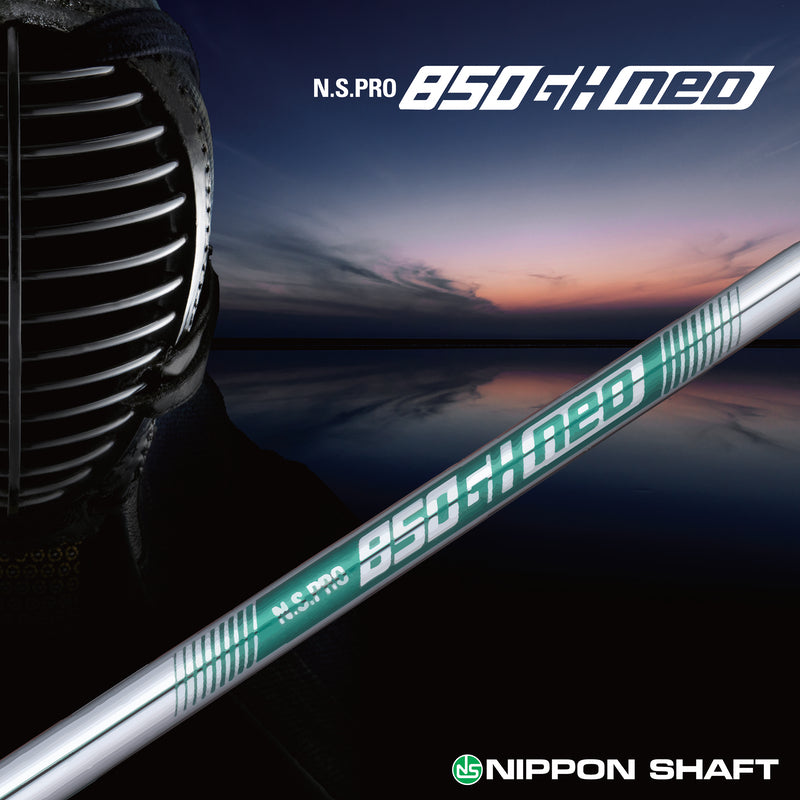 Nippon N.S. Pro 850GH NEO Steel Iron Shaft (.355" Tapered Tip)