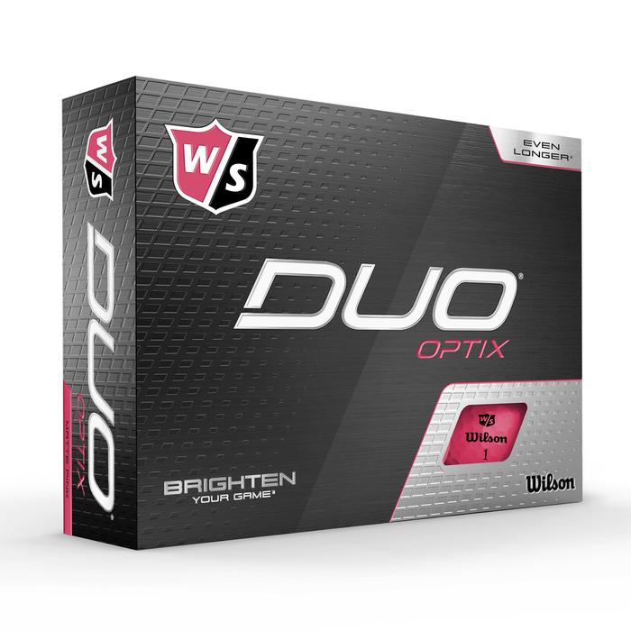 Wilson Staff DUO Optix (12 pack) Golf Balls - PINK