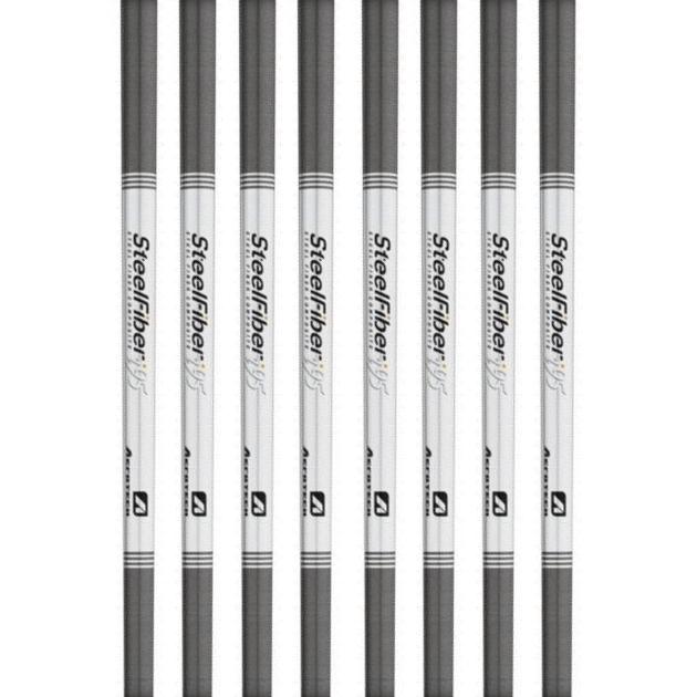 Aerotech SteelFiber Iron Parallel Shaft (0.370" tip) - 8pcs Bundle Set (#3-PW)