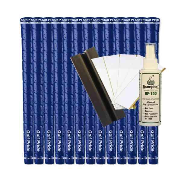 Golf Pride Tour Wrap 2G Standard Blue (13pcs + Golf Grip Kit)