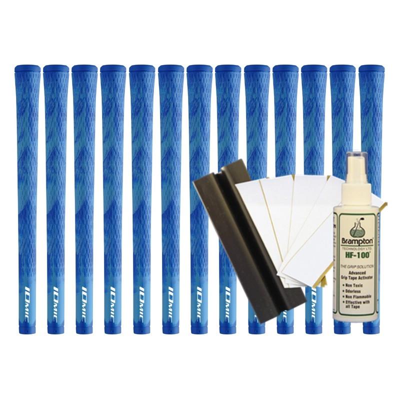 Iomic Sticky Camo 2.3 - Blue (13pcs + Golf Grip Kit)