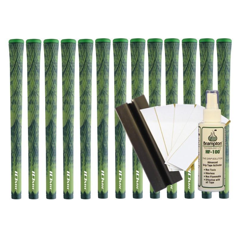 Iomic Sticky Camo 1.8 - Green (13pcs + Golf Grip Kit)