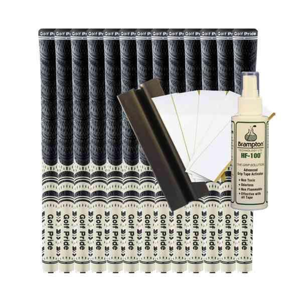 Golf Pride New Decade Midsize - White (13pcs + Golf Grip Kit)