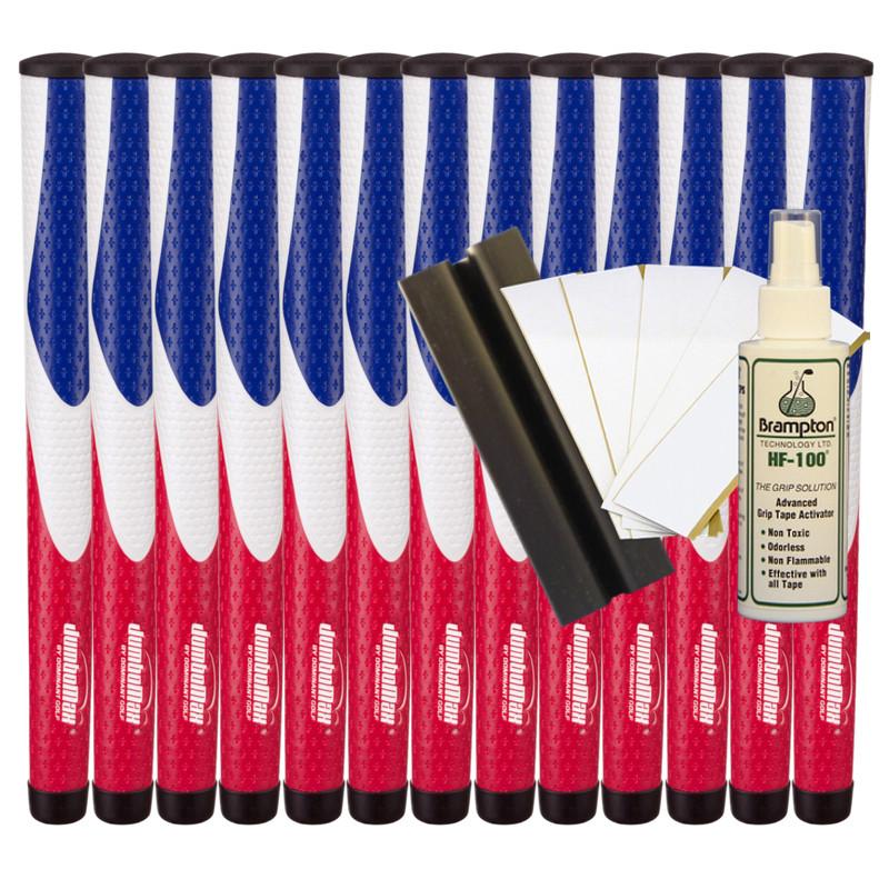 JumboMax Tour Series X-SMALL Grips (13pcs + Golf Grip Kit)