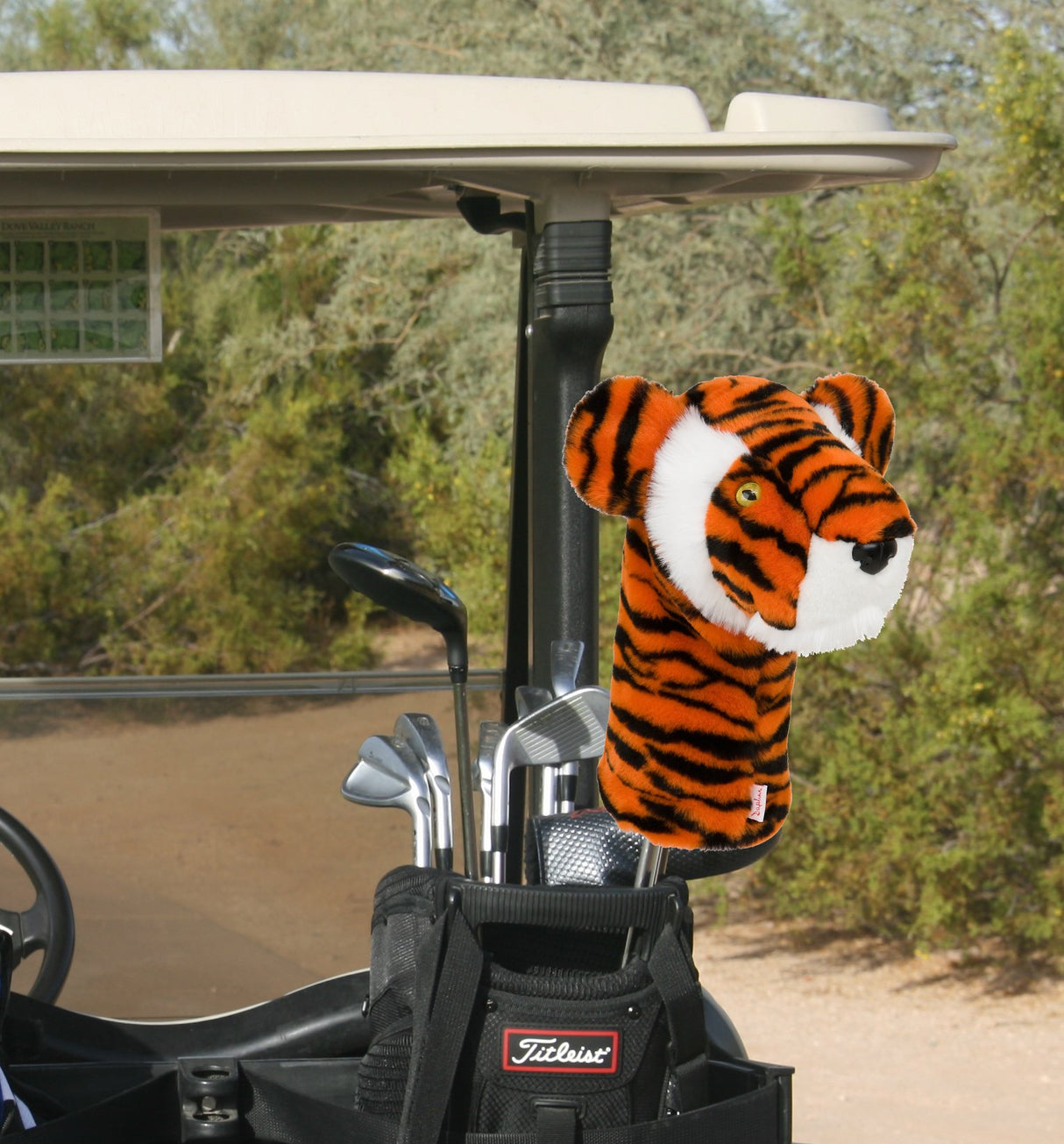 Furry Animal Headcover - Tiger