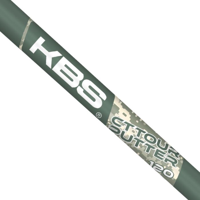 KBS CT Tour Putter Shaft - STRAIGHT (Military Green)