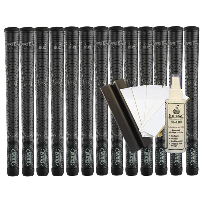 Winn Dri-Tac 2.0 Oversize Grip (13pcs + Golf Grip Kit)