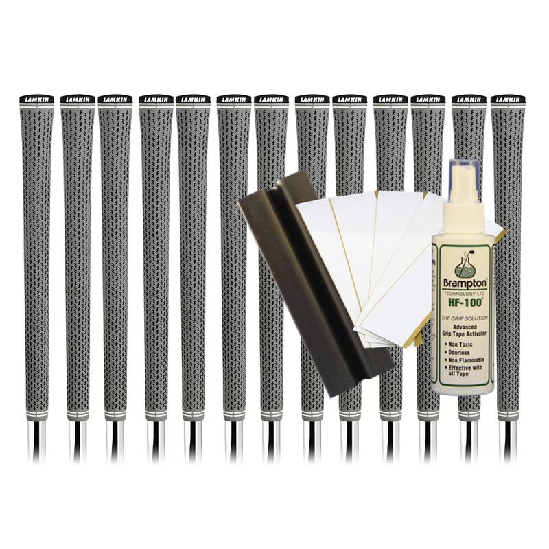 Lamkin Crossline 360 Midsize (13pcs + Golf Grip Kit) - Grey