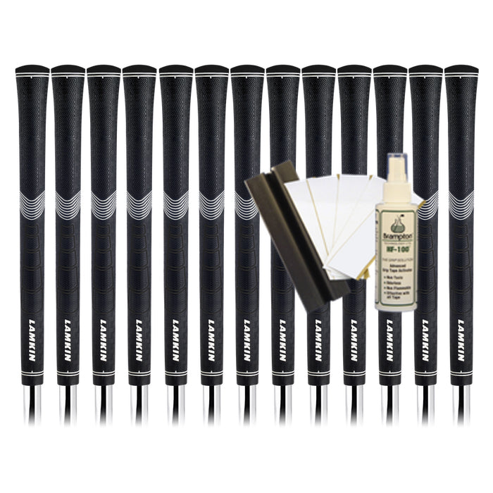 Lamkin Sonar+ BLACK (13pcs Grips + Golf Grip Kit)