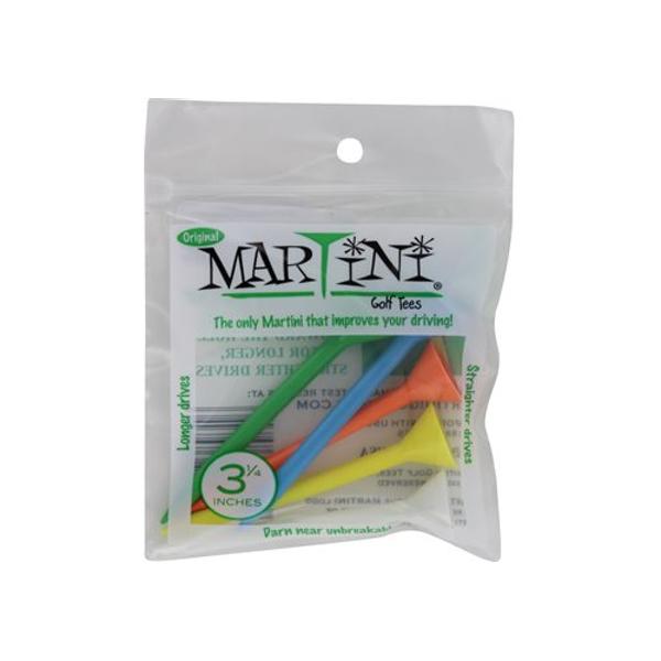 Martini Original 3 1/4" Golf Tees (3 bag bundle = 15 tees total)