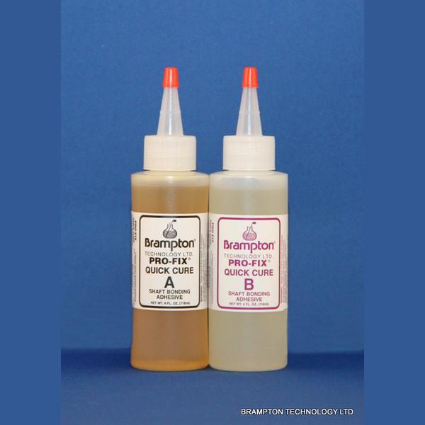 Brampton Pro-Fix QUICK Shaft Bonding Adhesive Epoxy (2 Bottle Kit)