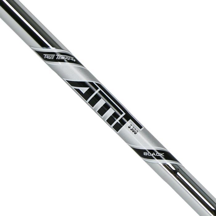 True Temper AMT Black Steel Iron Shaft (0.355" Tapered Tip)