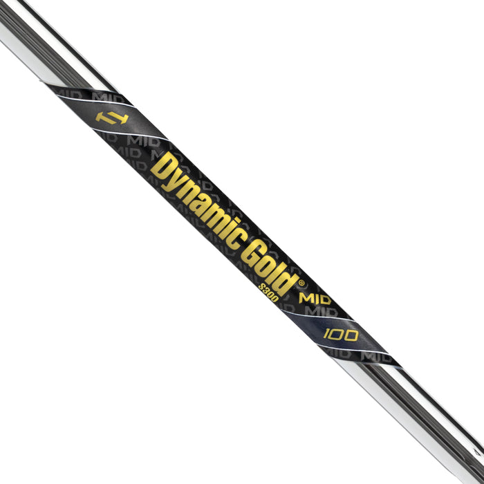True Temper Dynamic Gold MID 100 Iron Steel Shaft (0.355" Tapered Tip)