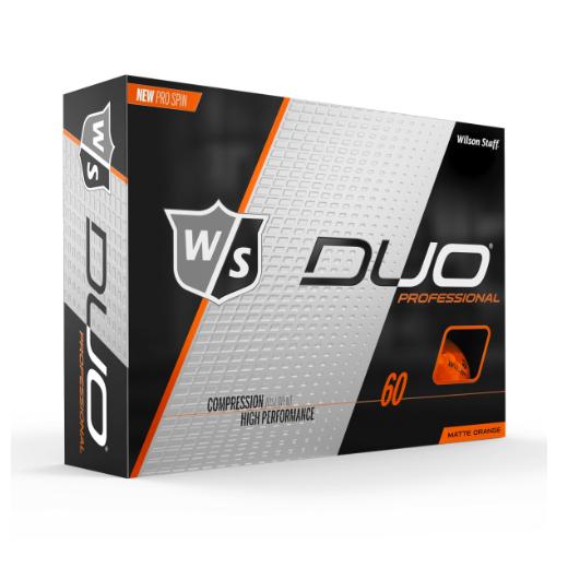 Wilson Staff DUO Professional (12 pack) Golf Balls - Orange