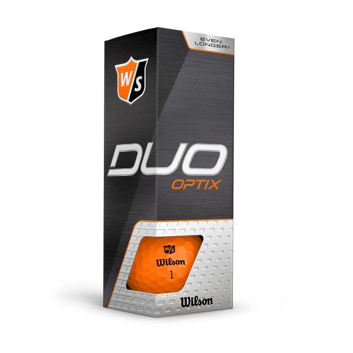 Wilson Staff DUO Optix (12 pack) Golf Balls - Orange